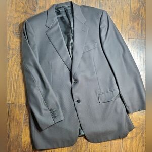 Canali 100% virgin wool Navy blue blazer sz 44R